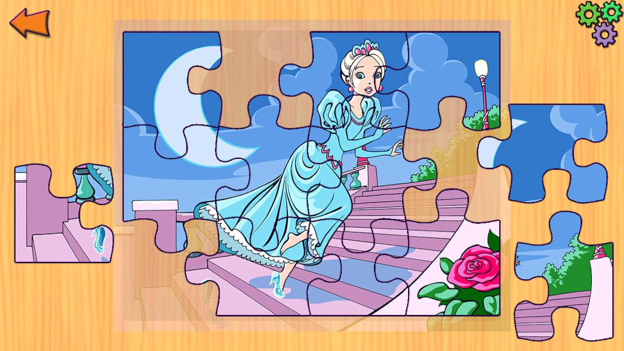 Princess and Fairytales Jigsaw Puzzles - Puzzle Game for Kids 7