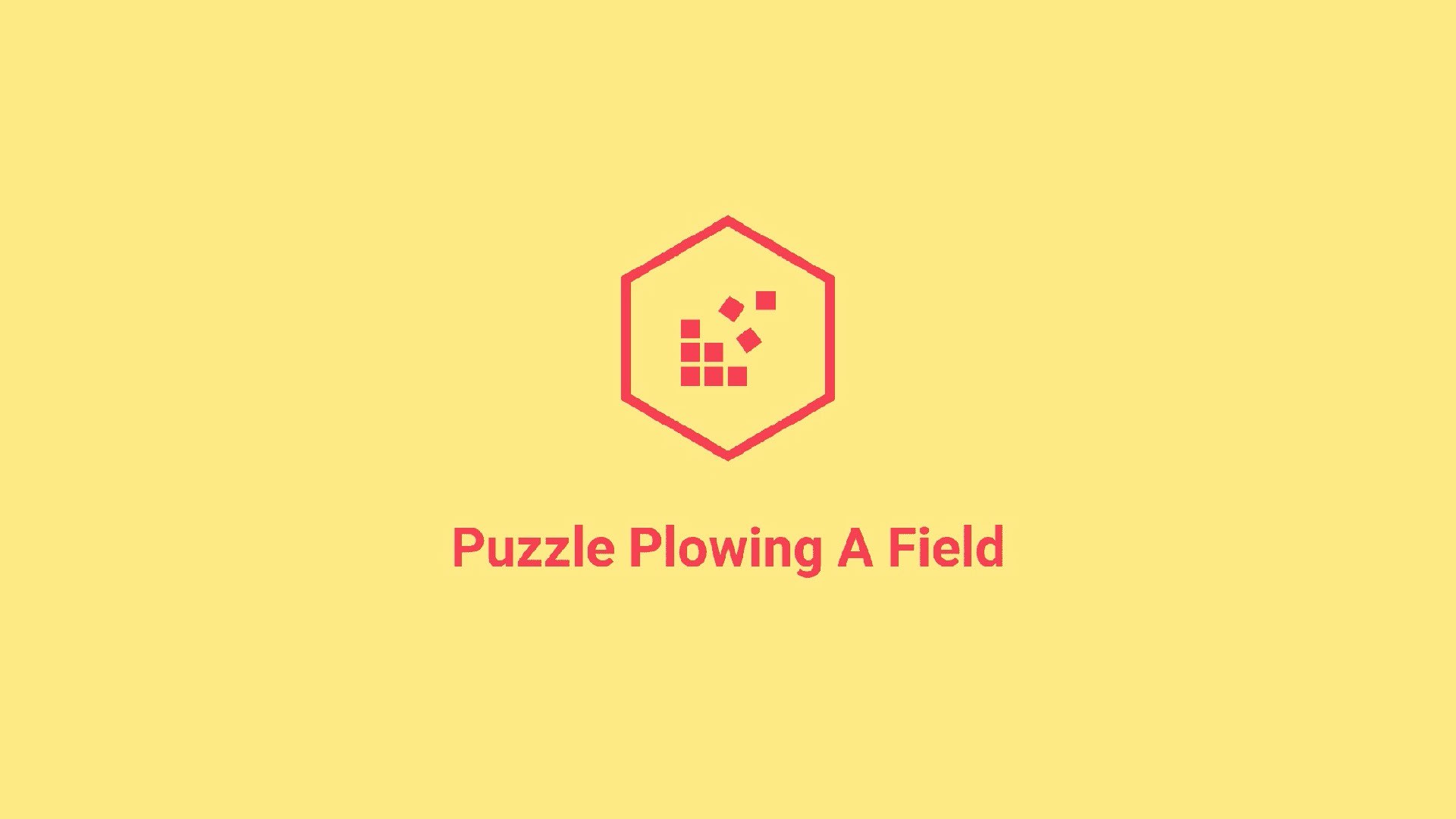 Puzzle Plowing A Field 1