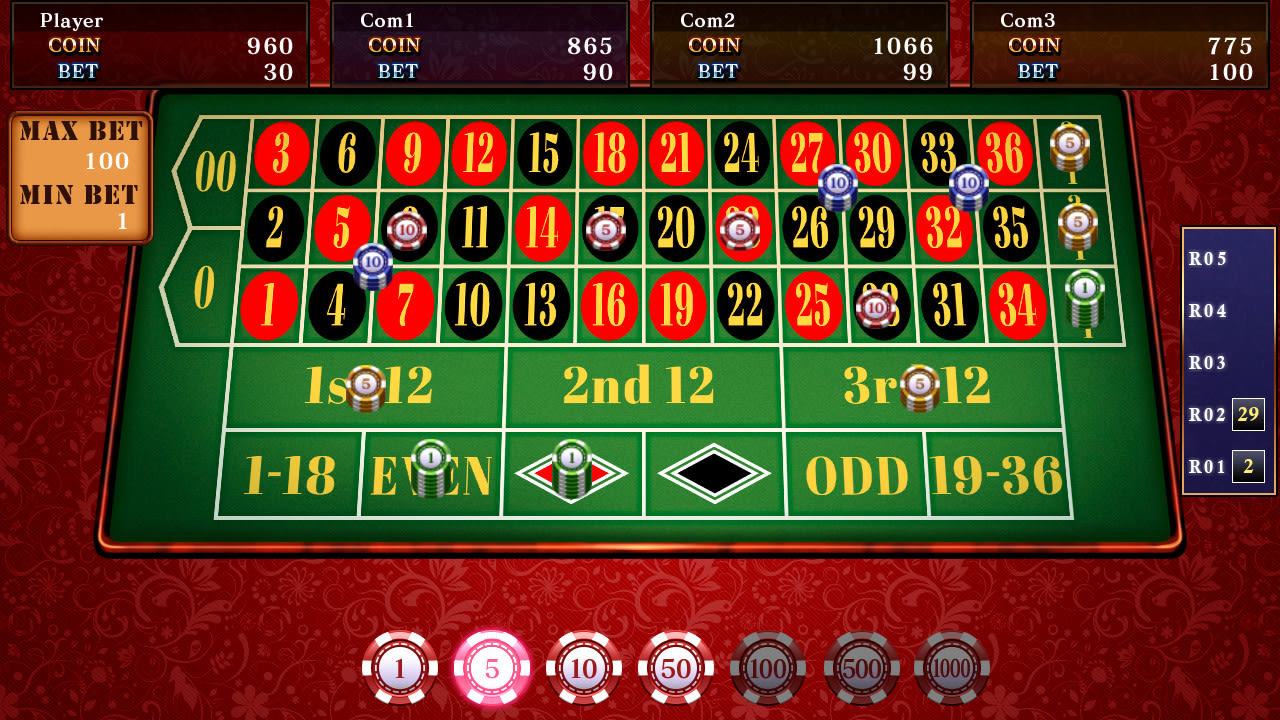 The Casino -Roulette, Video Poker, Slot Machines, Craps, Baccarat- 2