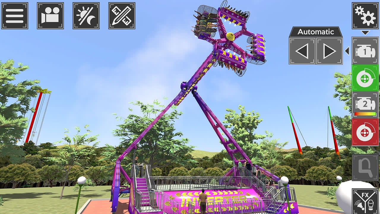Theme Park Simulator: Rollecoaster & Thrill Rides 2
