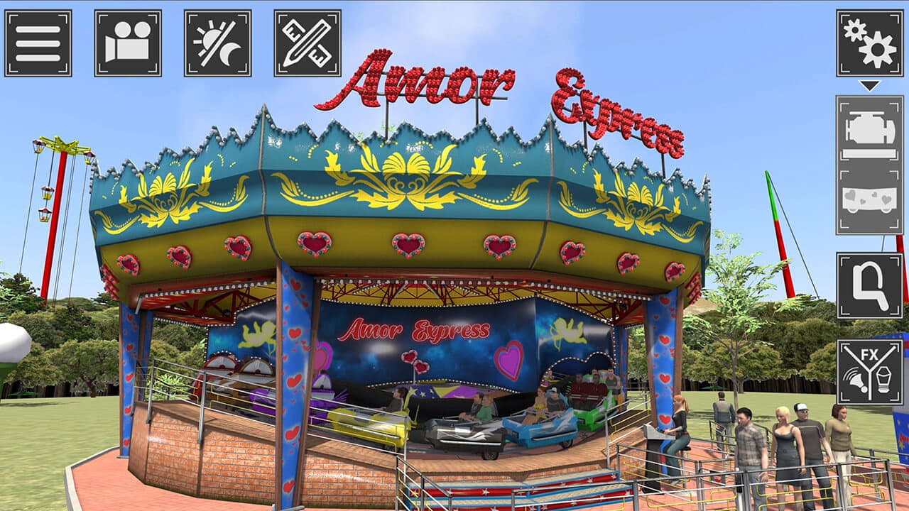 Theme Park Simulator: Rollecoaster & Thrill Rides 3
