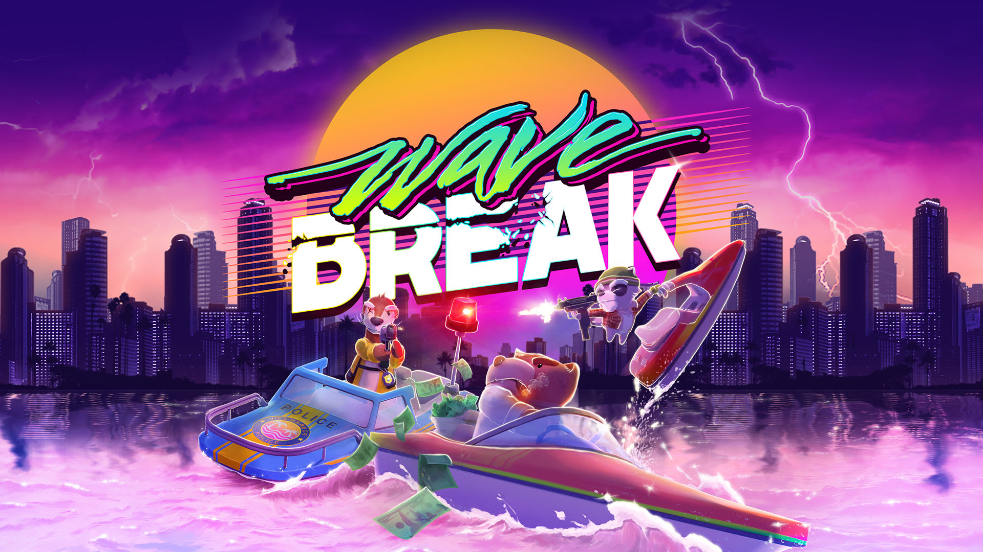 Wave Break 1