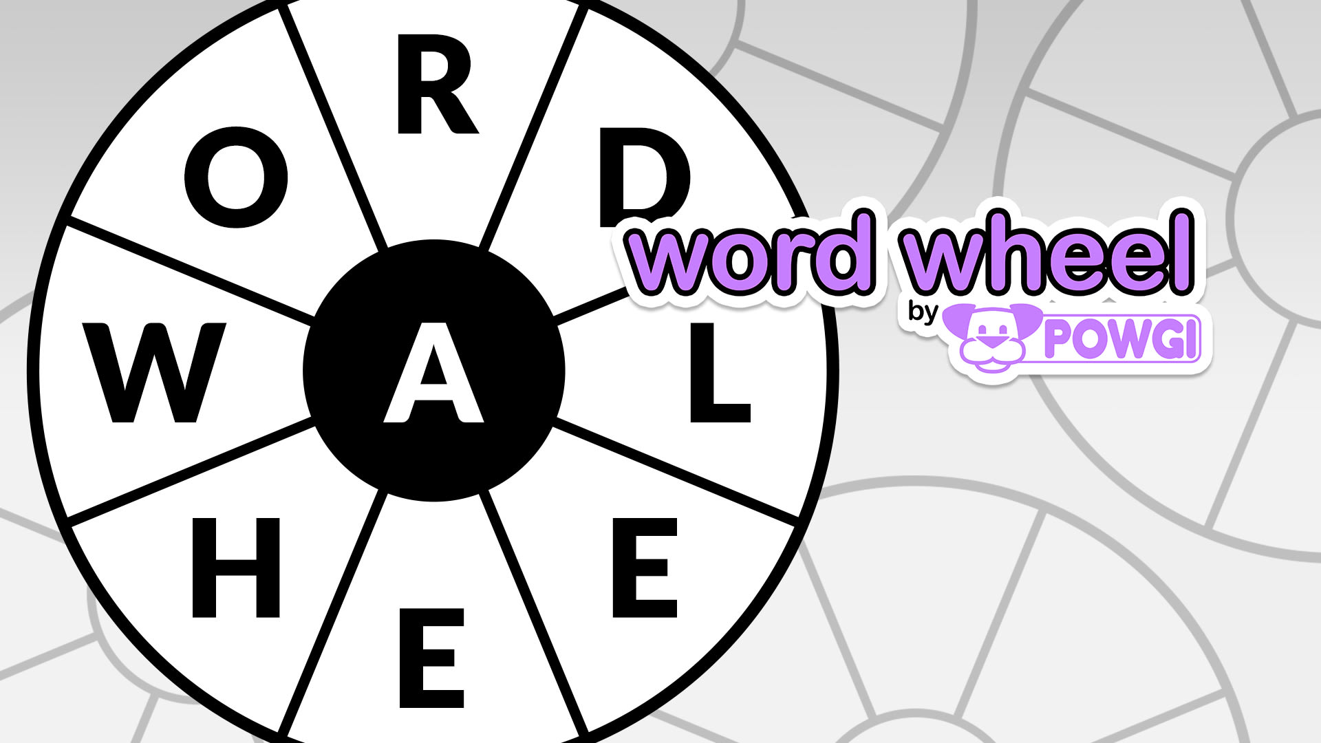 Word Wheel by POWGI 1