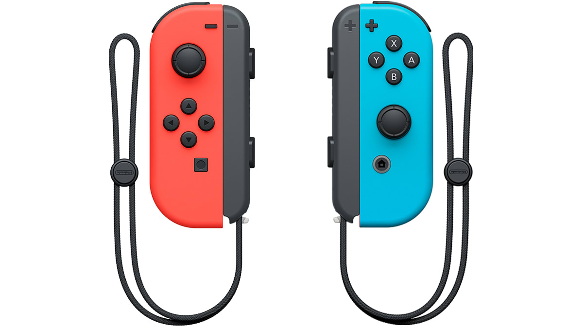 Joy-Con™ (L)/(R) Neon Red/Neon Blue - Nintendo Official Site for 