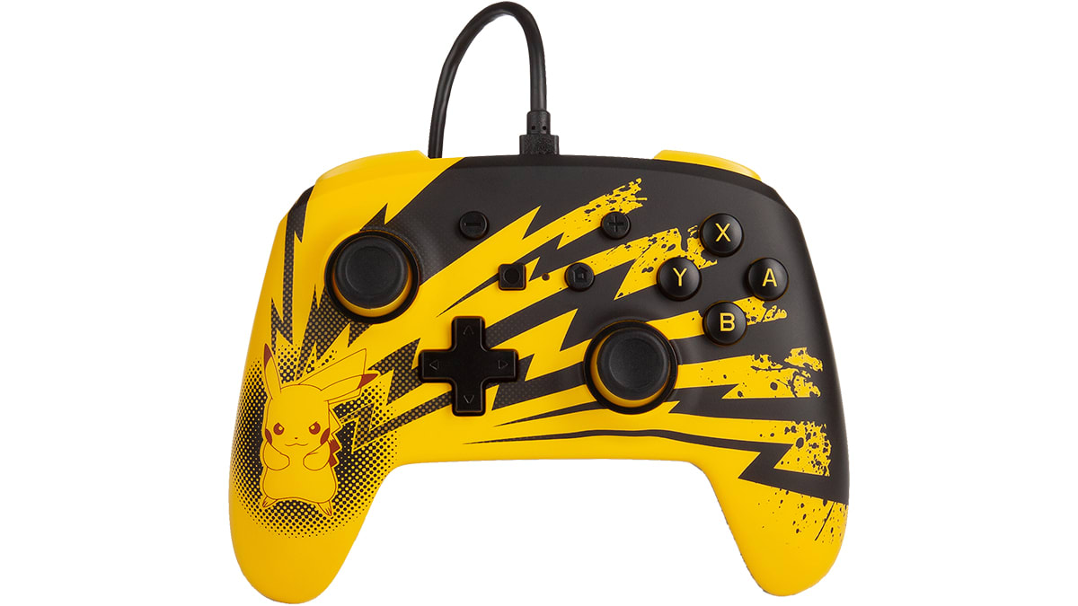 Enhanced Wired Controller - Pikachu Lightning 1