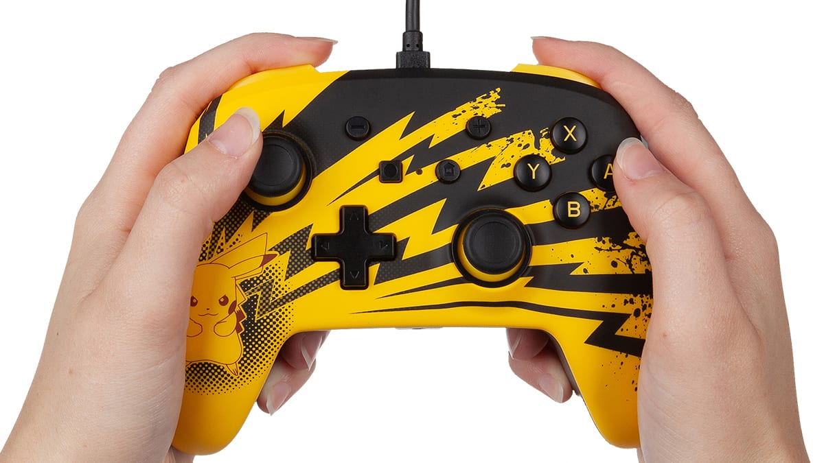 Enhanced Wired Controller - Pikachu Lightning 2