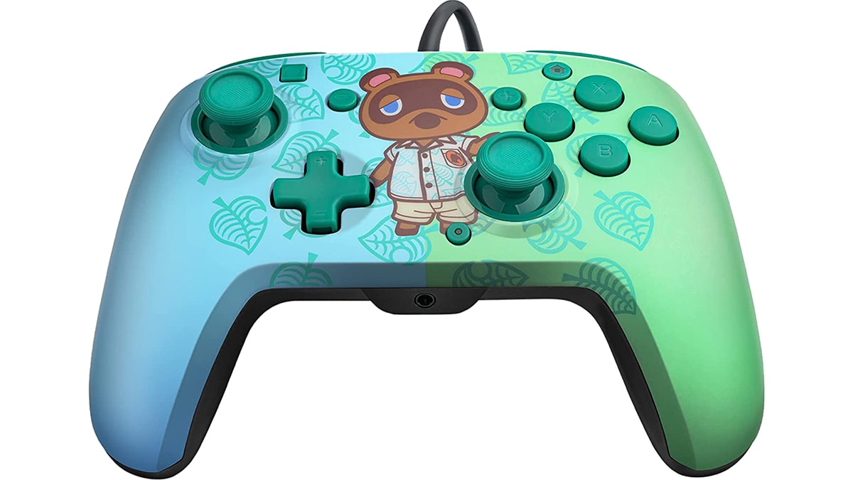 Faceoff Deluxe+ Audio Wired Controller: Animal Crossing™ Tom Nook 2