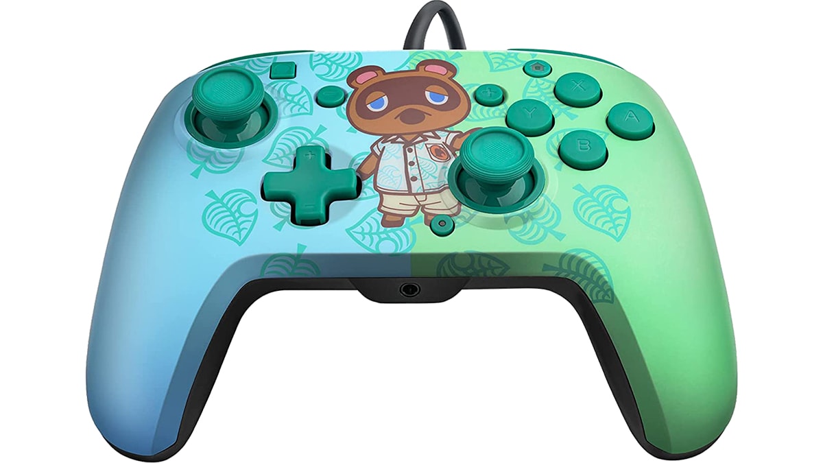 Manette audio câblée Faceoff Deluxe+ : Animal Crossing™: Tom Nook 2