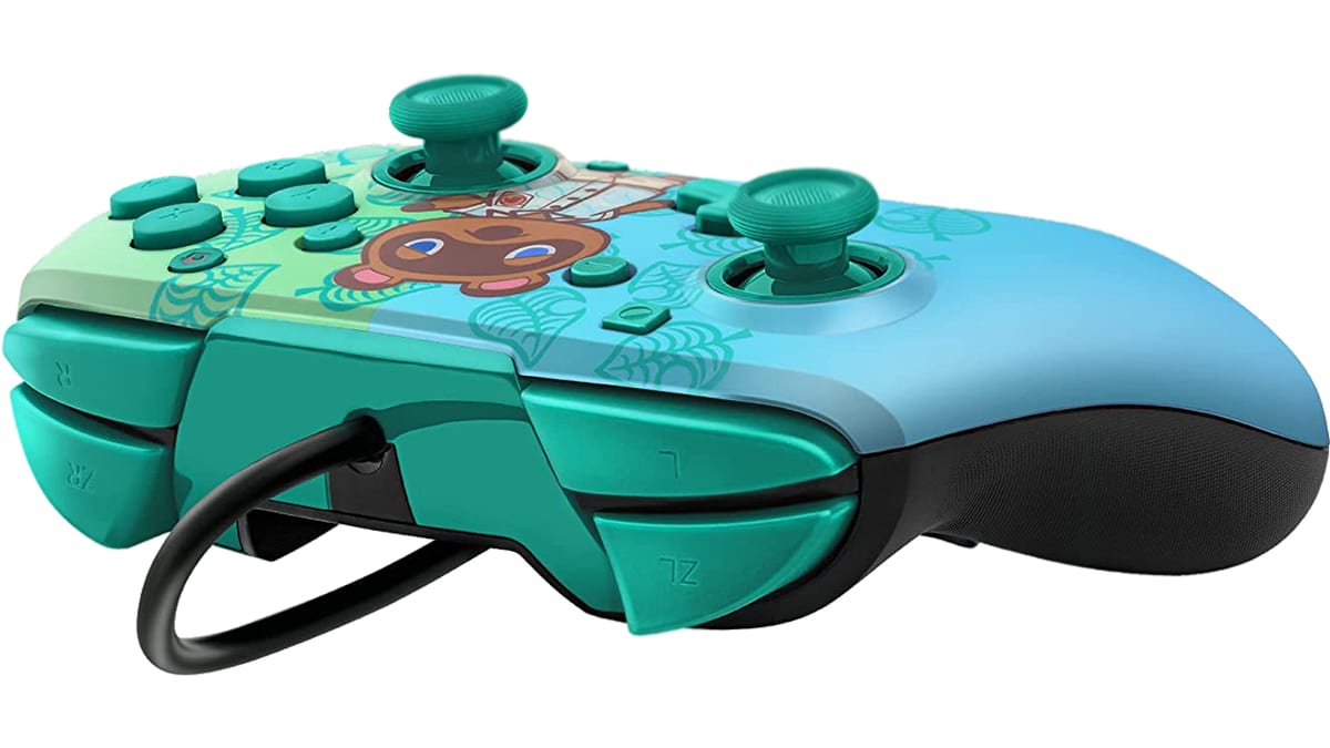 Manette audio câblée Faceoff Deluxe+ : Animal Crossing™: Tom Nook 4