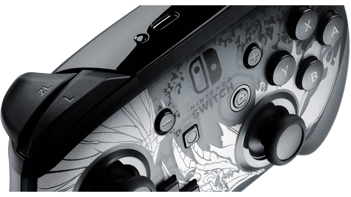 Nintendo Switch Pro Controller Monster Hunter Rise: Sunbreak Edition 4