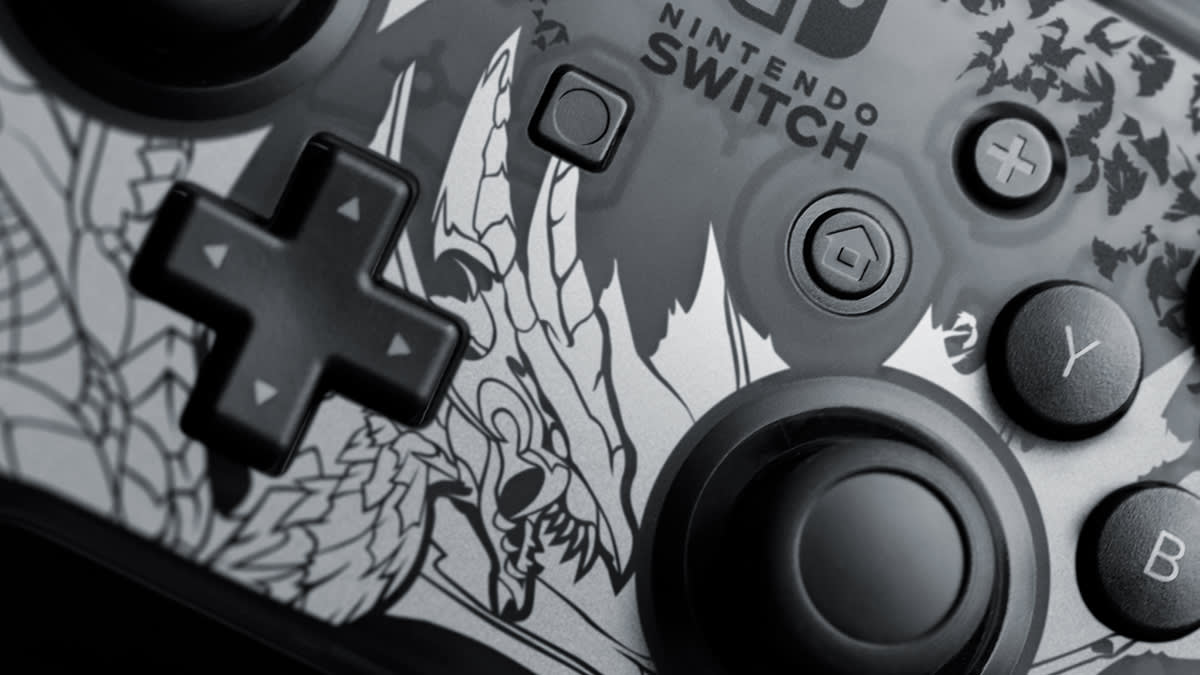 Nintendo Switch Pro Controller Monster Hunter Rise: Sunbreak Edition 3