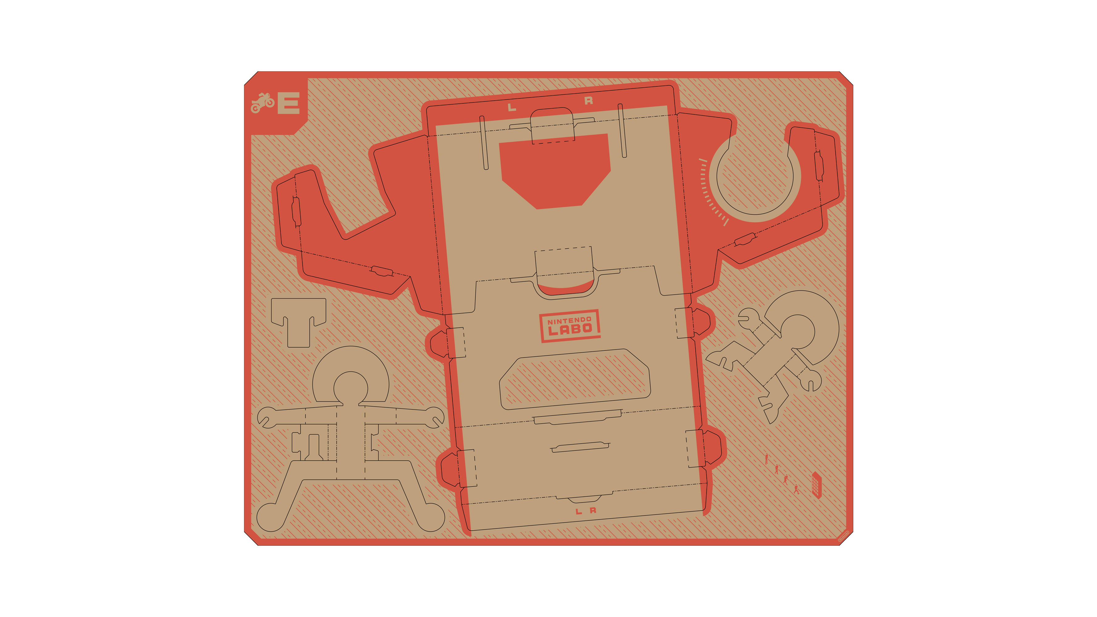 Nintendo Labo Variety Kit Motorbike Cardboard Pack Hardware