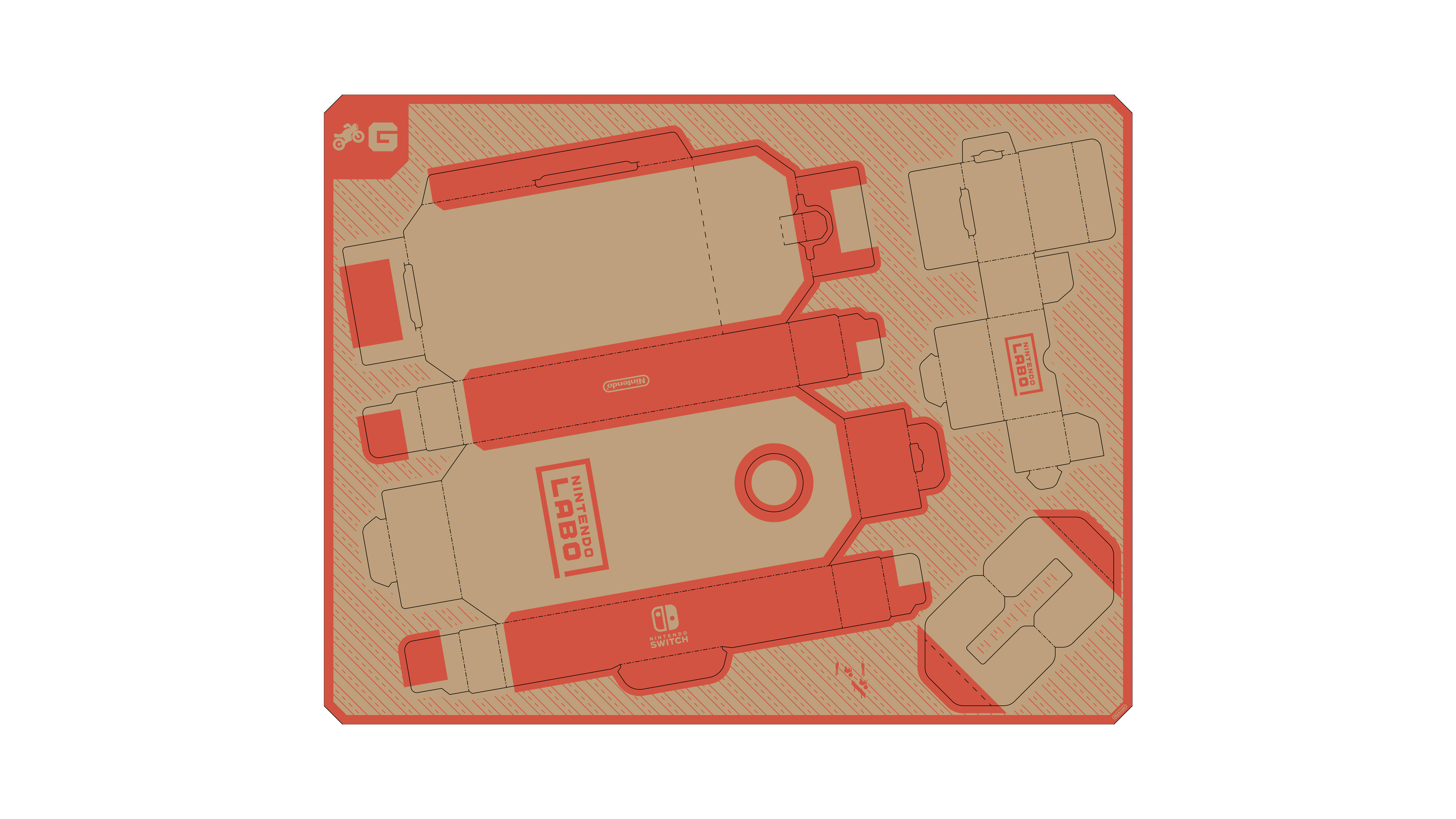 Nintendo Labo Variety Kit Motorbike Cardboard Pack Hardware