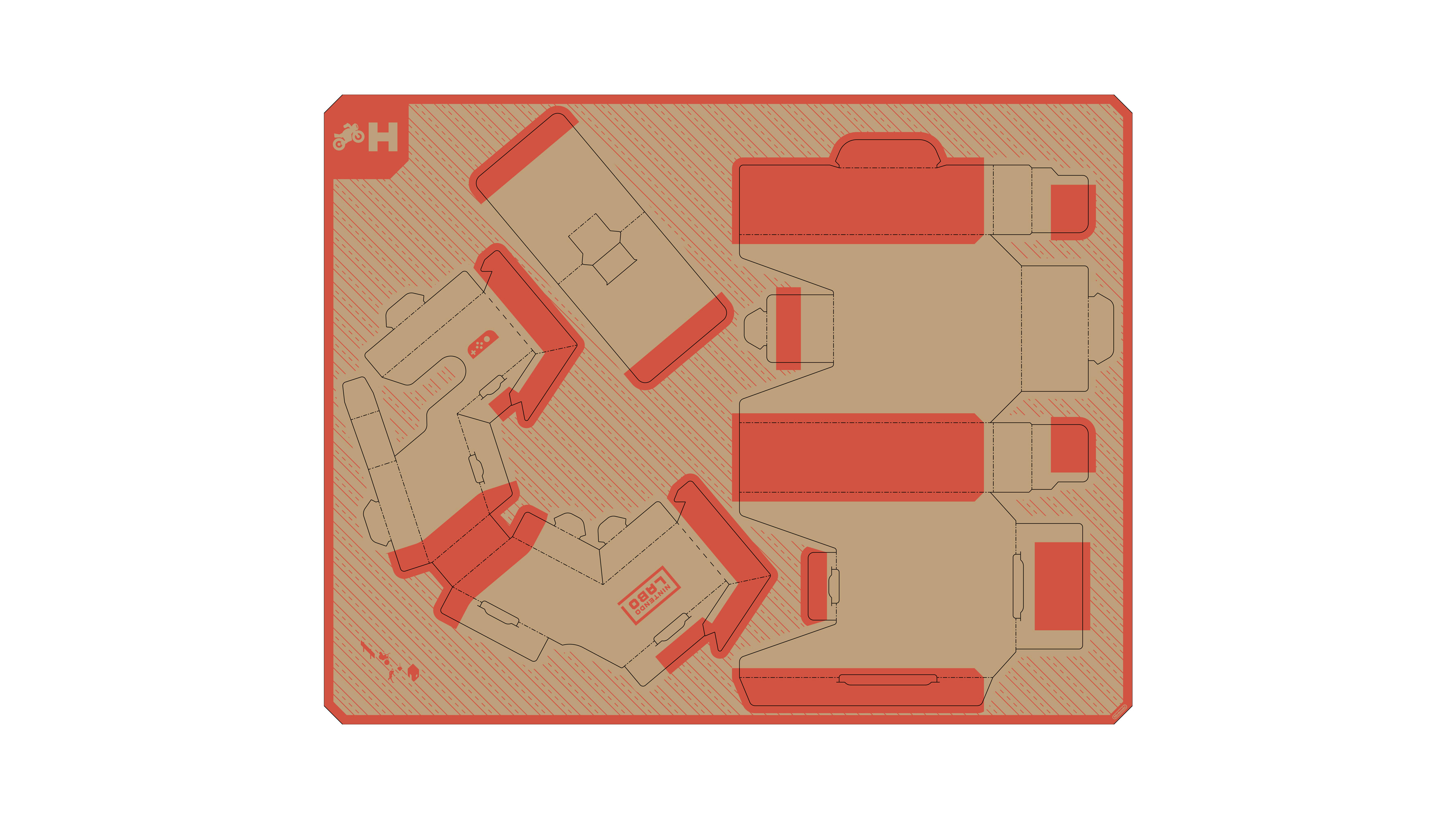 Nintendo Labo Variety Kit Motorbike Cardboard Pack Hardware