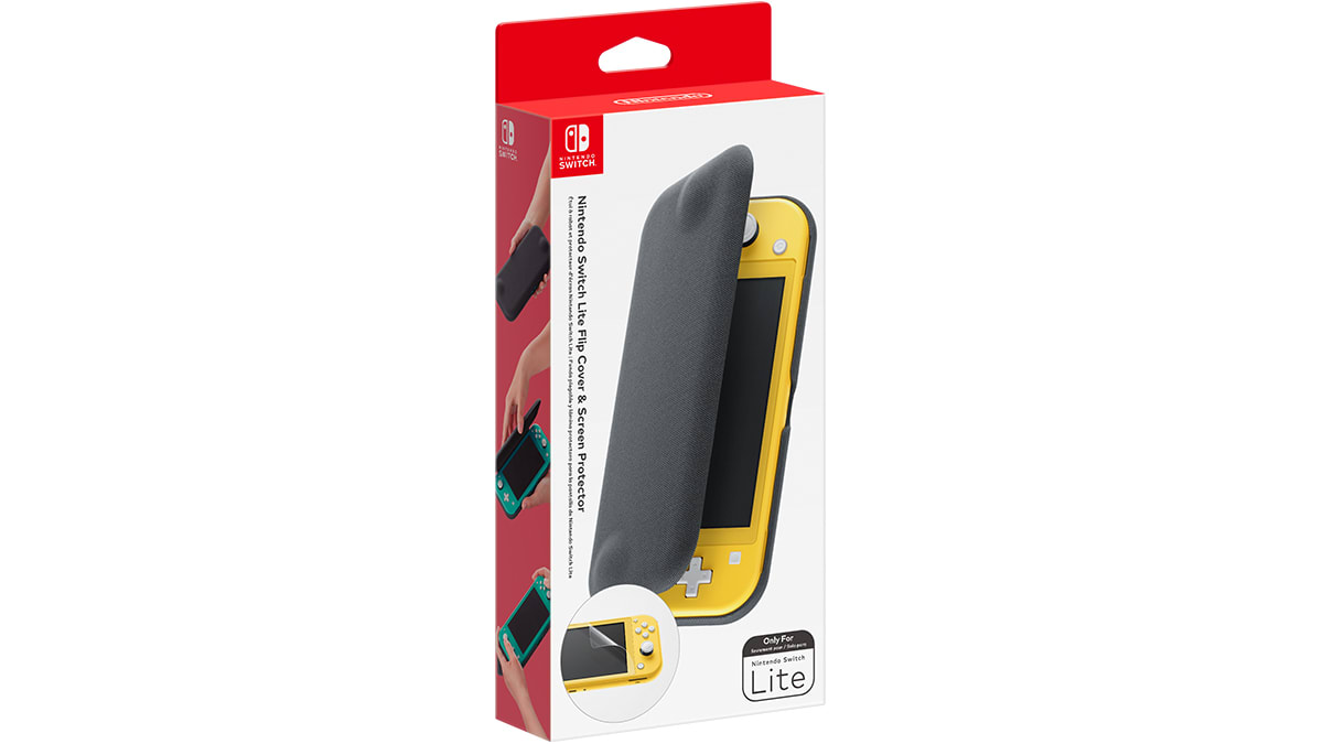 Flip Cover & Screen Protector for Nintendo Switch Lite - Hardware 