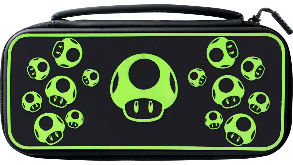 Slim Deluxe Travel Case - Glow Mushroom 1