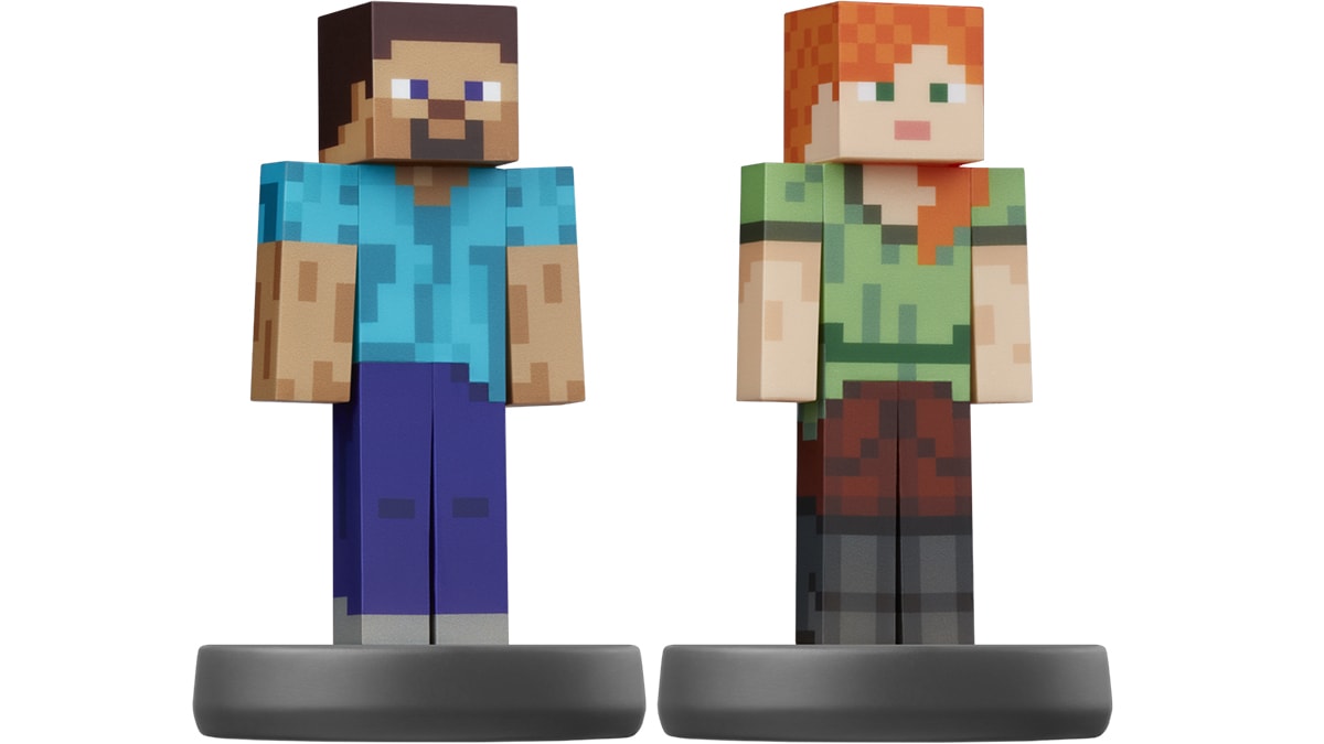 amiibo - Steve + Alex 2-pack - Super Smash Bros. Series 1