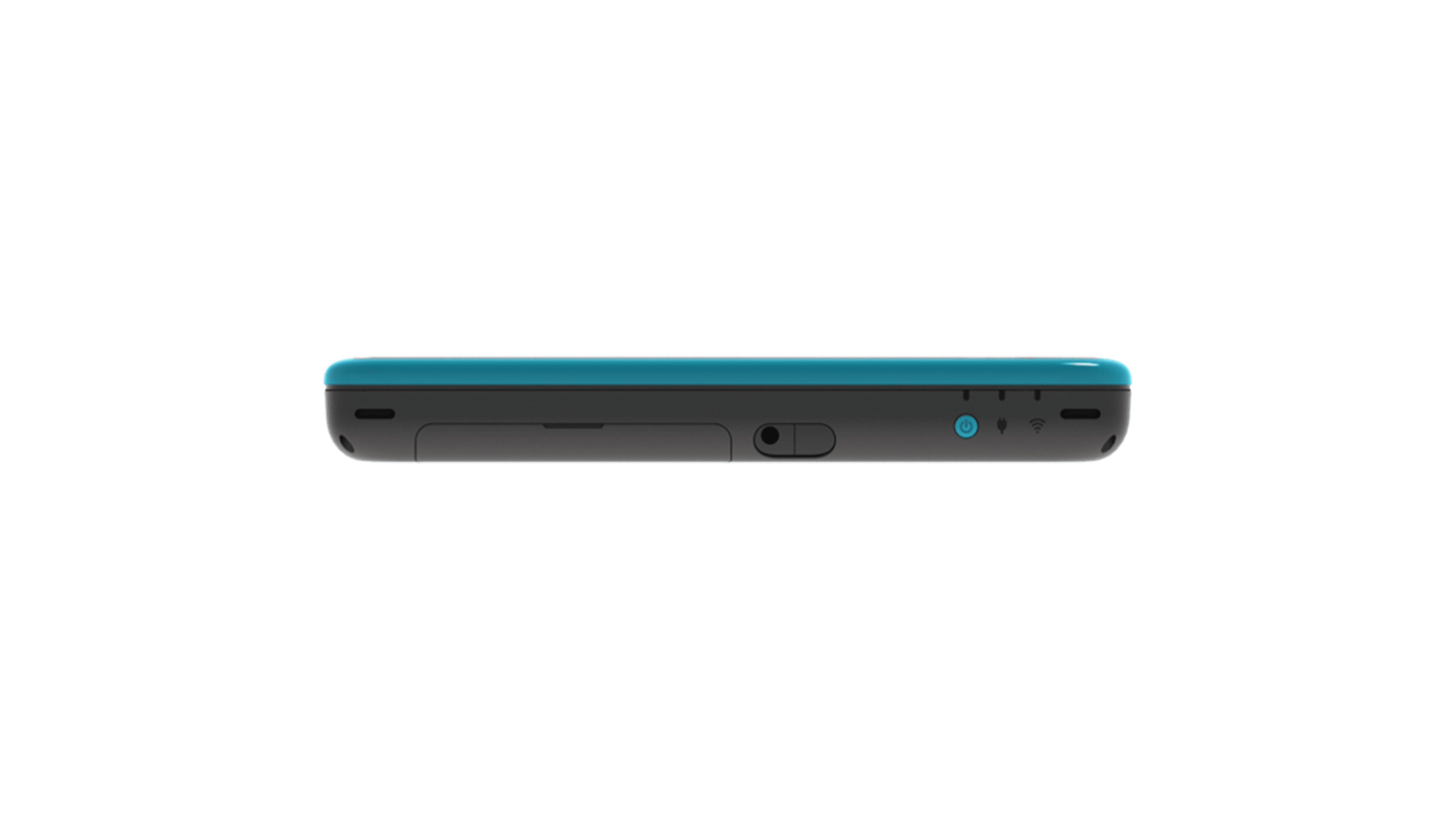 New Nintendo 2DS XL - Black + Turquoise - REFURBISHED 5