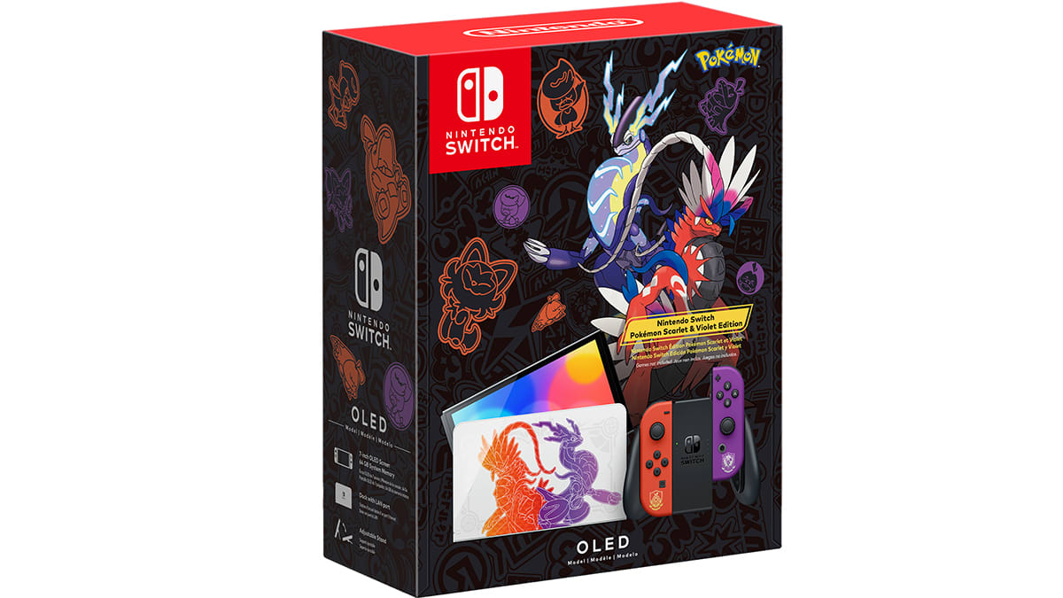 Nintendo Switch – OLED Model Pokémon Scarlet & Violet Edition 1