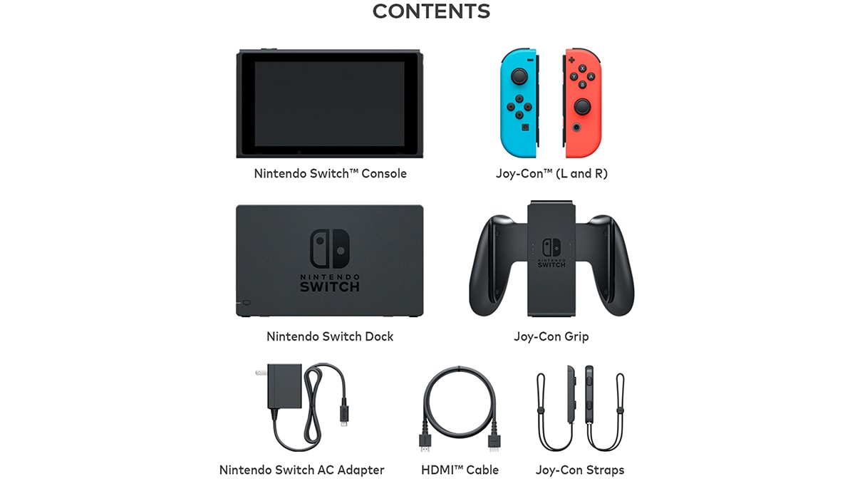 Nintendo Switch™ - Neon Blue + Neon Red Joy-Con - REFURBISHED 5