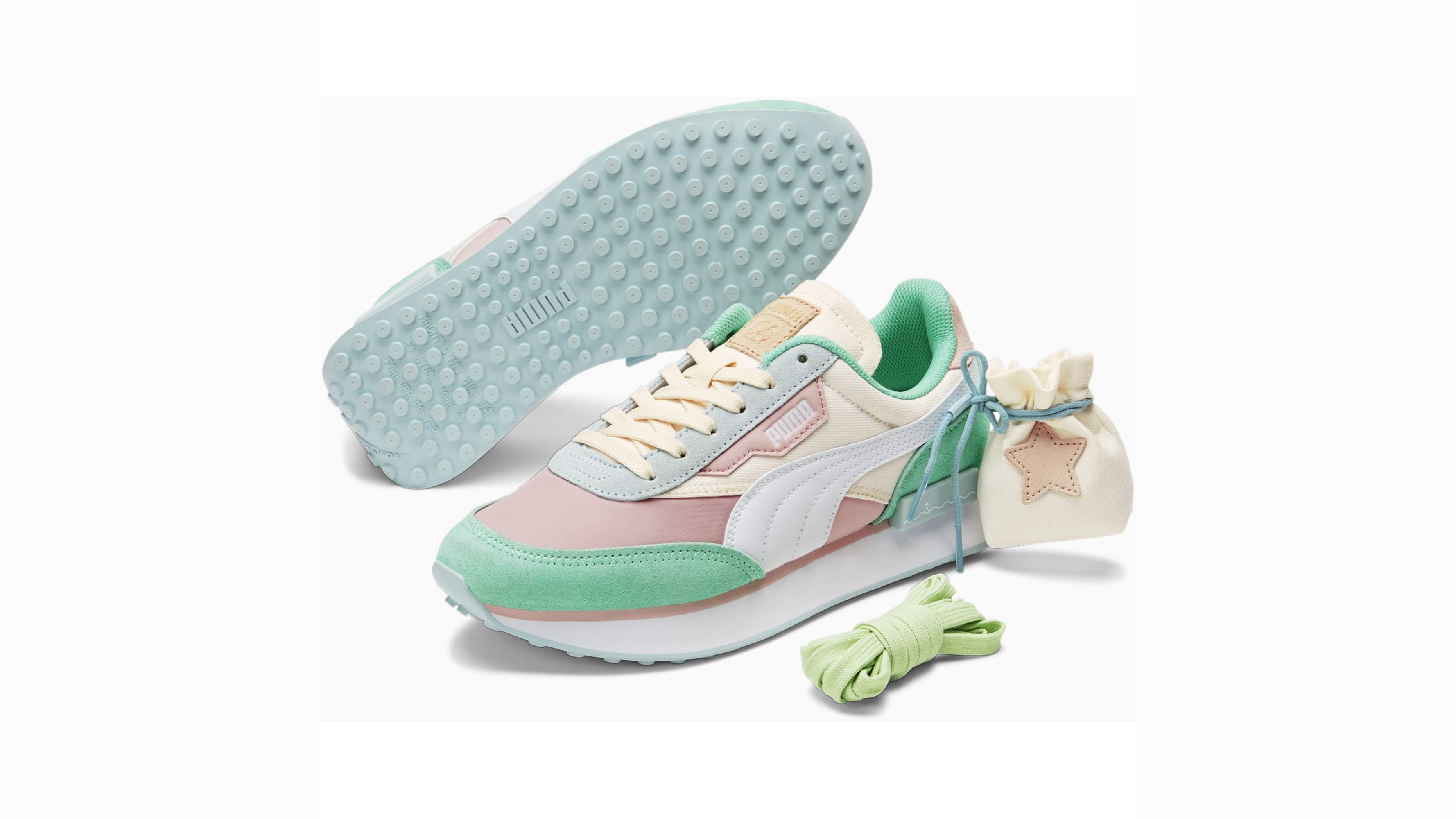 puma x animal crossing sandals