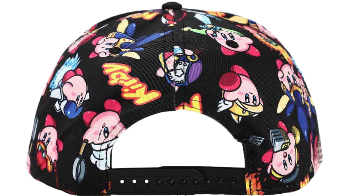Kirby™ Powered Up All Over Print Baseball Hat 4
