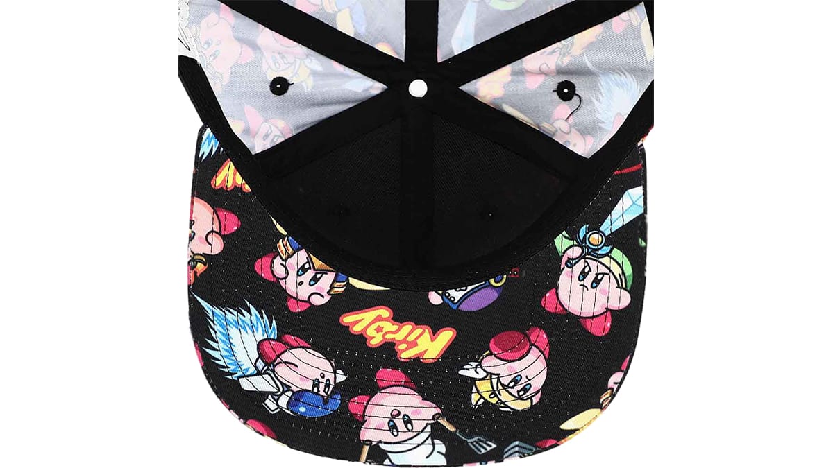 Kirby™ Powered Up All Over Print Baseball Hat 6