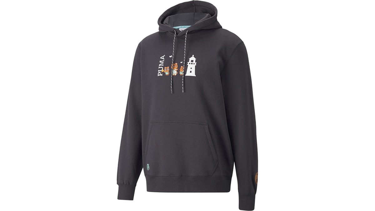 PUMA x Animal Crossing™: New Horizons Men's Hoodie - Phantom Black - XS 1