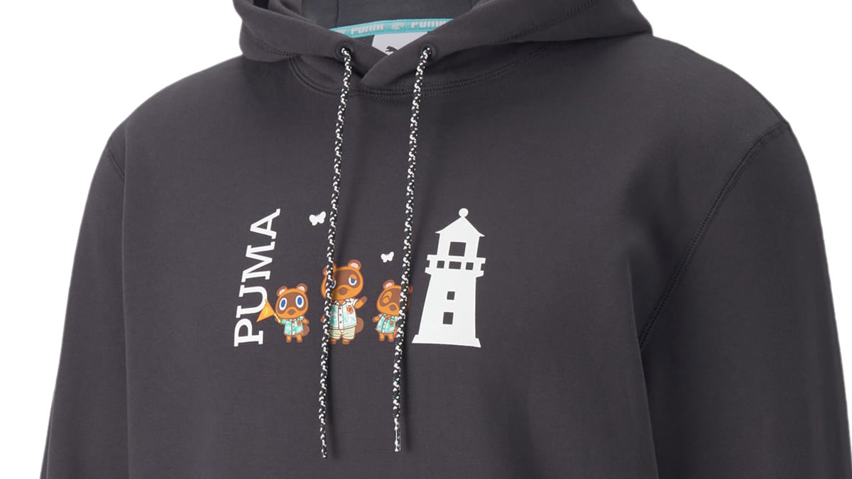 PUMA x Animal Crossing™: New Horizons Men's Hoodie - Phantom Black - M 2