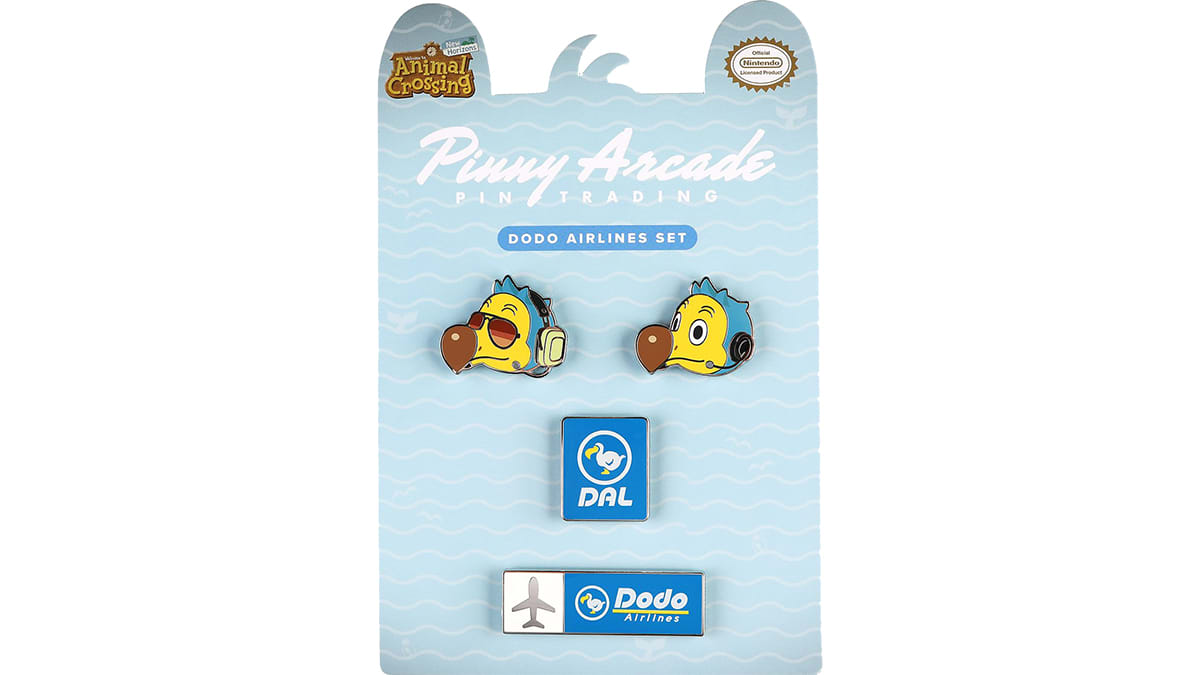 Animal Crossing - Dodo Airlines 4-Pack Pin Set 1