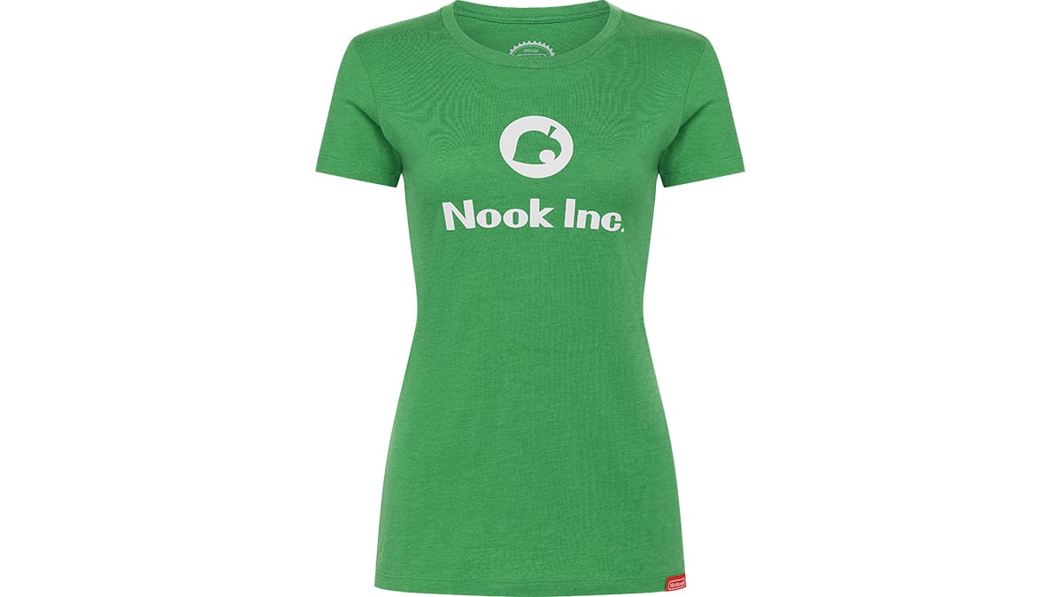 T-Shirt Animal Crossing™ - feuille Nook Inc. - M (coupe femme) 1