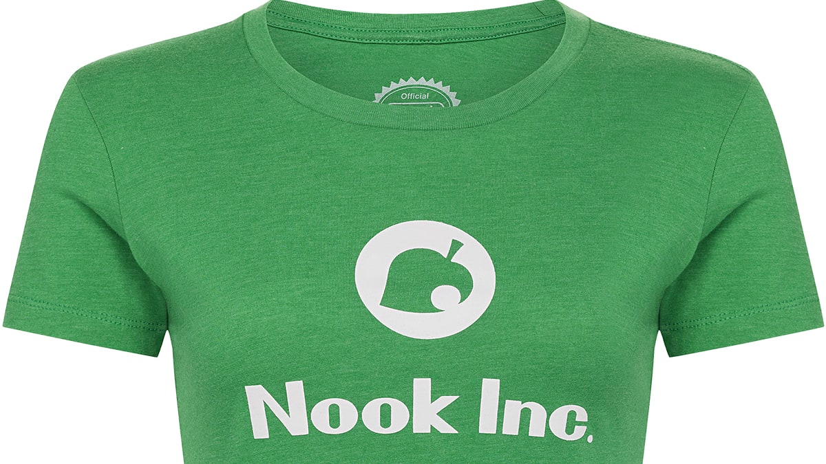 Animal Crossing™ - Nook Inc. Leaf Icon T-Shirt - L (Women's Cut) 2