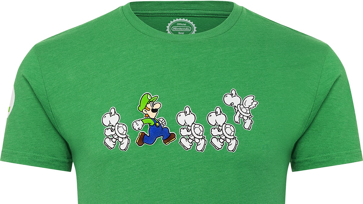 Collection royaume Champignonm - T-shirt Luigi et Koopa - L 2