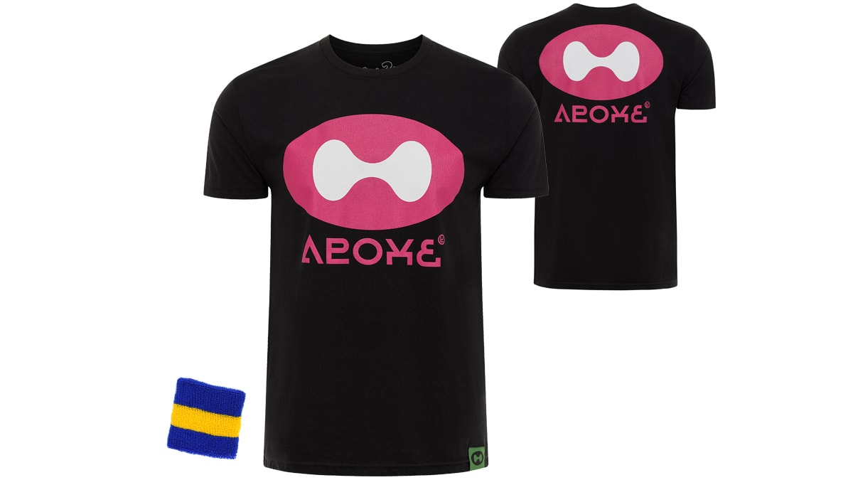 Splatoon™ 3 - T-shirt noir Tentatek avec bracelet de sport 1