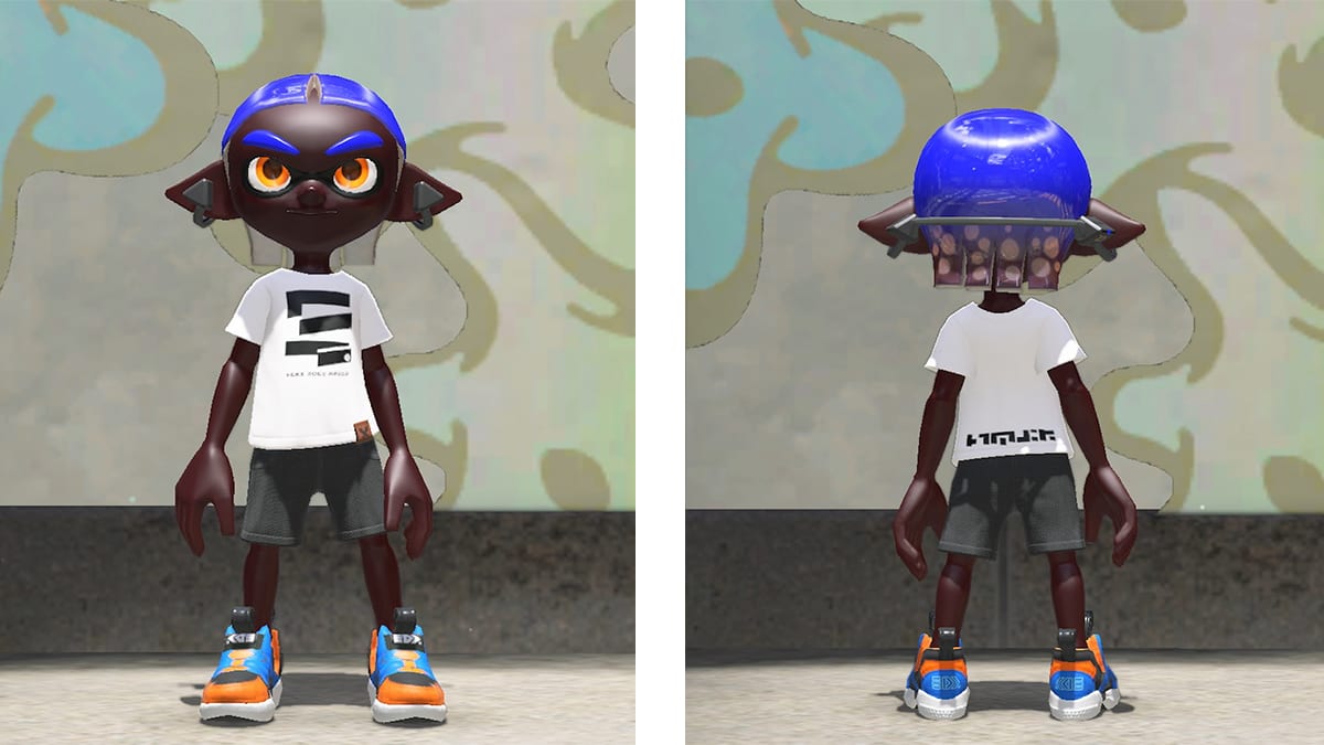 Splatoon™ 3 - Tri-Squid Tee with Button - S 2