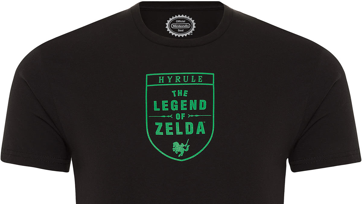 The Legend of Zelda Sword and Shield T-Shirt - S 3