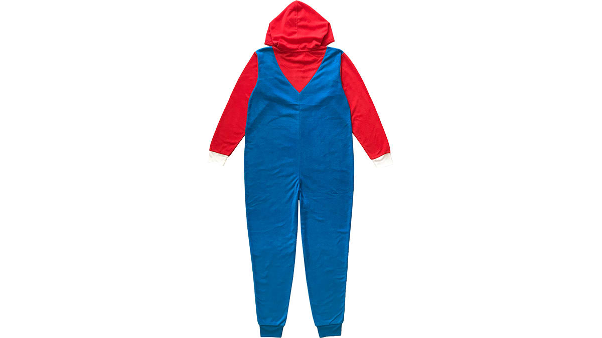 Super Mario Microfleece Union Suit (Men's) - XL 3