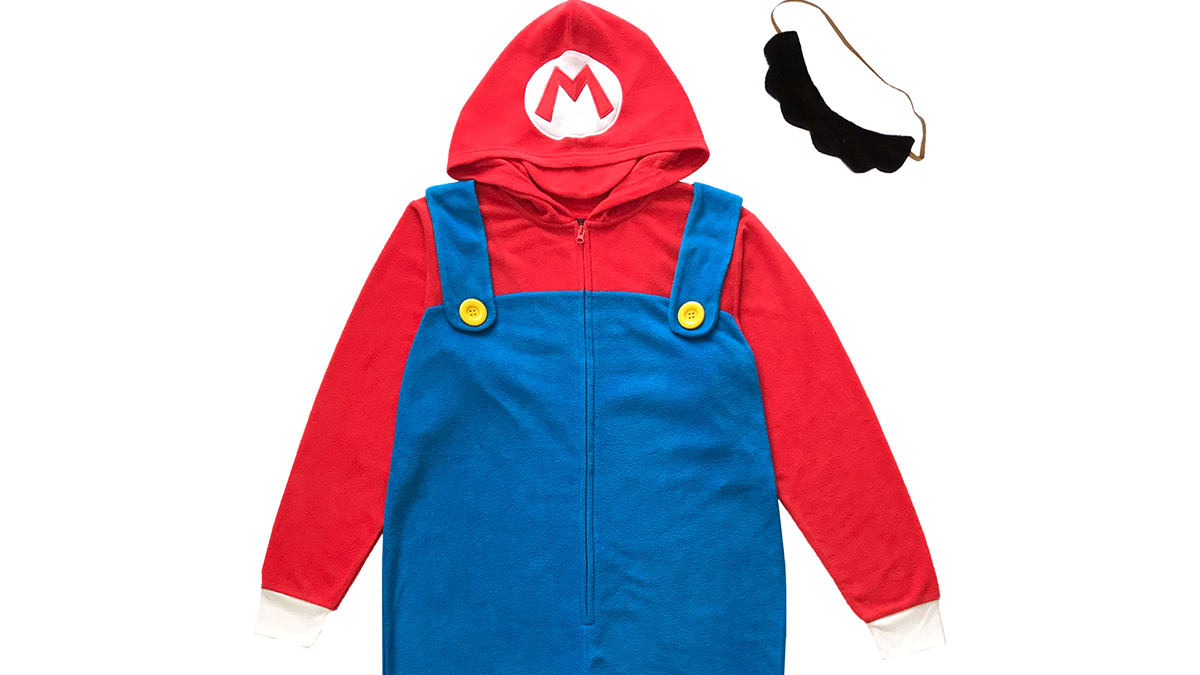 Super Mario Microfleece Union Suit (Men's) - XL 2
