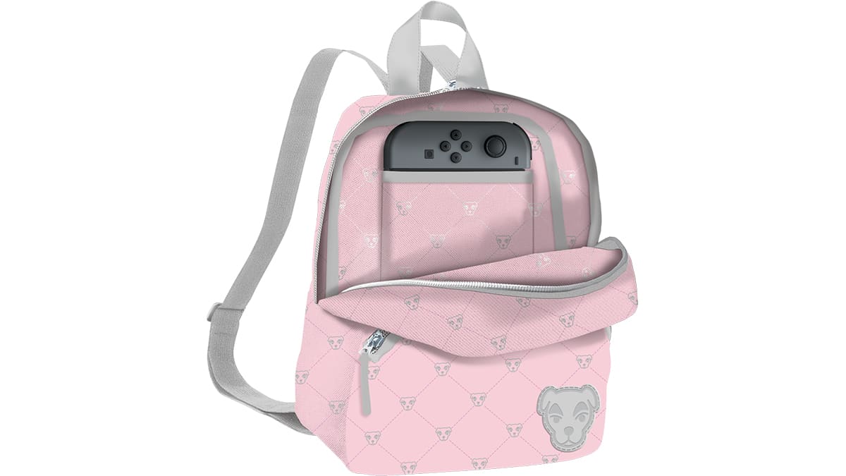 Animal Crossing™ - Nintendo Switch™ Mini Backpack - K.K. Slider Pink Quilted 2
