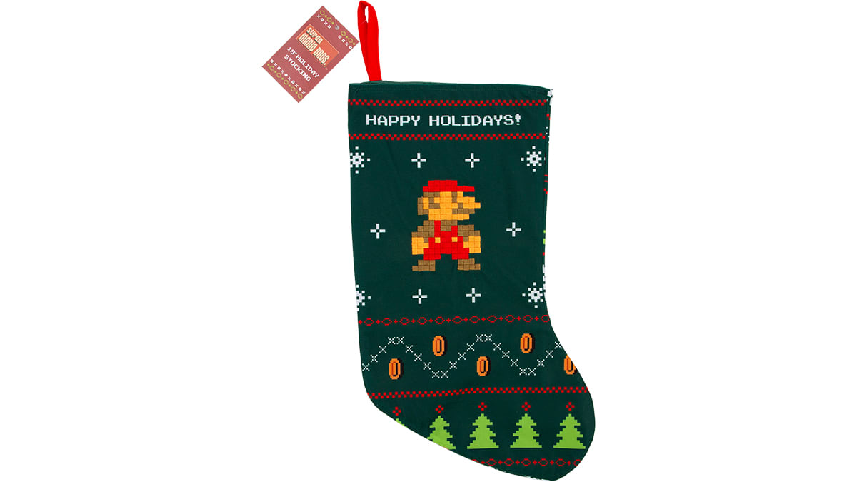 Super Mario Bros.™ - 8 Bit Holiday Stocking 1