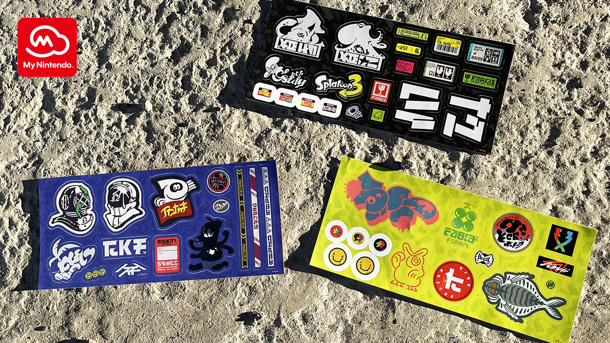 Splatoon™ 3: Graffiti Sticker Set 2