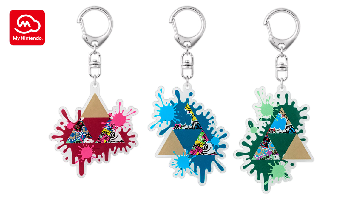 Festival Splatoon™ x The Legend of Zelda™ : Ensemble de porte-clés 1