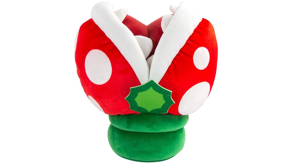 Club Mocchi- Mocchi- Super Mario™ Piranha Mega 15 inch Plush 1