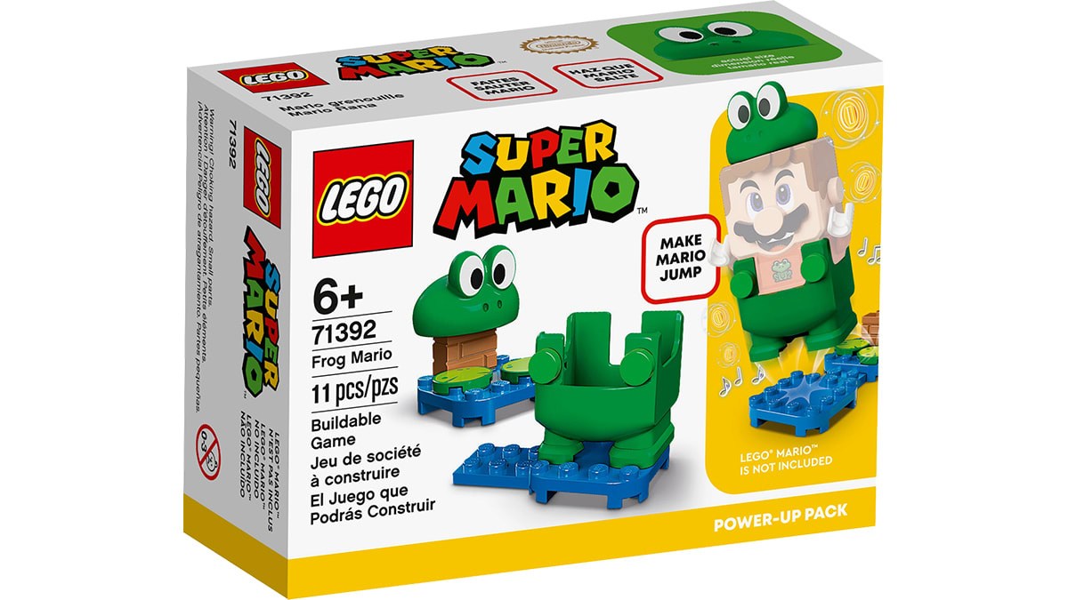 LEGO® Super Mario™ Ensemble d'amélioration Mario grenouille 1