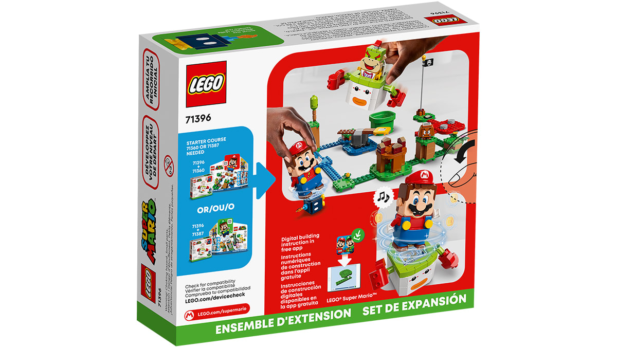Ensemble d'extension La Junior-mobile de Bowser Jr. LEGO® Super Mario™ 3