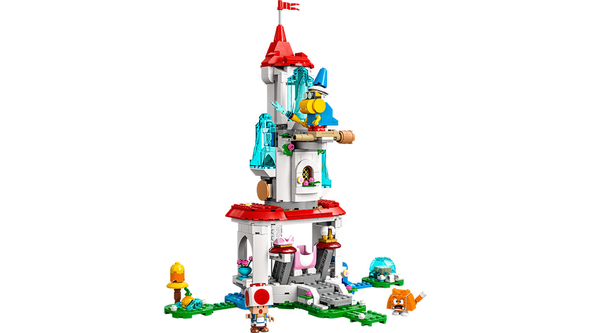 LEGO Super Mario Cat Peach Suit and Frozen Tower Expansion Set 71407