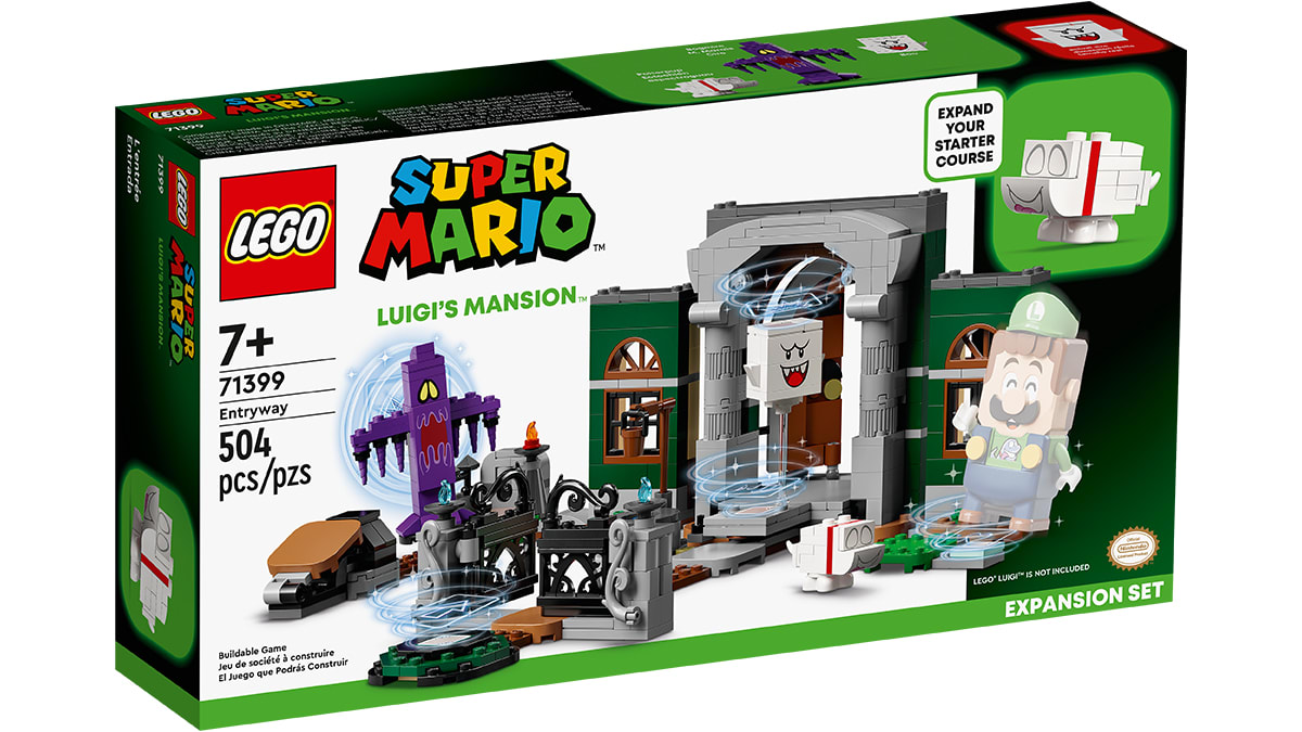 Ensemble d'extension L’entrée de Luigi’s Mansion™ LEGO® Super Mario™ 1