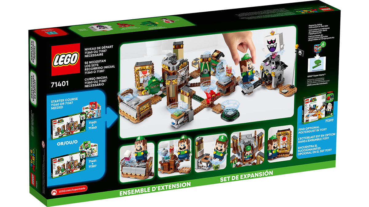 LEGO® Super Mario™ Luigi’s Mansion™ Haunt-and-Seek Expansion Set 3