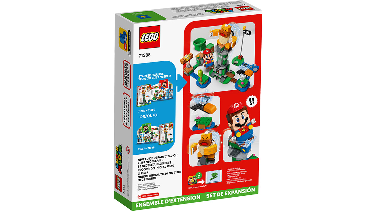 LEGO® Super Mario™ Ensemble d'extension La tour de Boss Frère Sumo 4