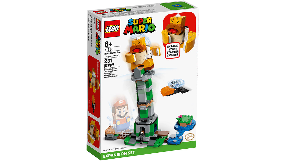 LEGO® Super Mario™ Boss Sumo Bro Topple Tower Expansion Set 1